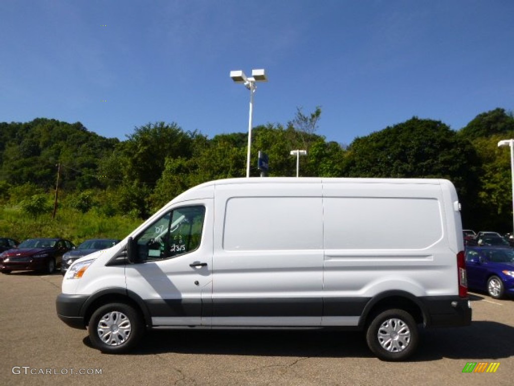 2015 Transit Van 350 MR Long - Oxford White / Pewter photo #5