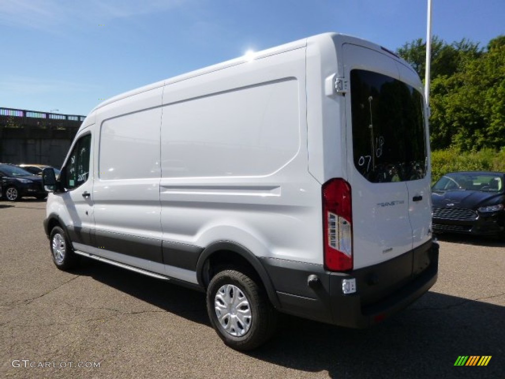 2015 Transit Van 350 MR Long - Oxford White / Pewter photo #6