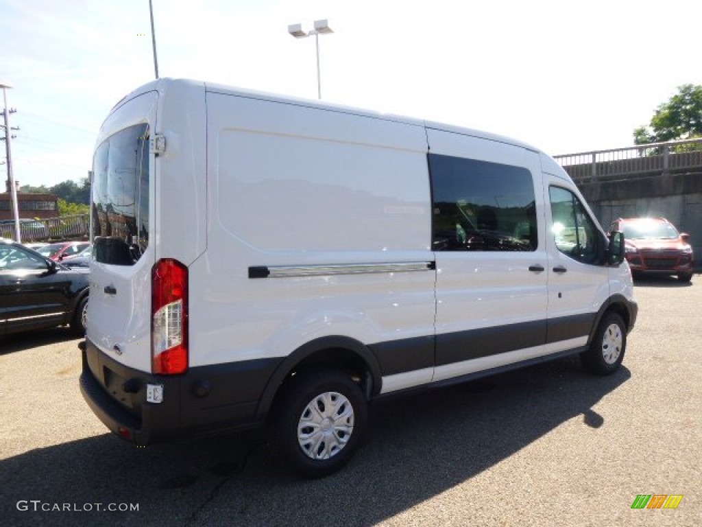 2015 Transit Van 350 MR Long - Oxford White / Pewter photo #8