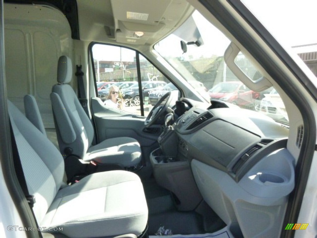 2015 Transit Van 350 MR Long - Oxford White / Pewter photo #10