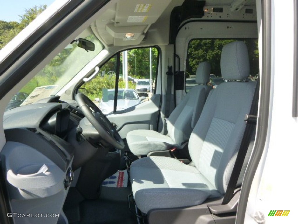 2015 Transit Van 350 MR Long - Oxford White / Pewter photo #13
