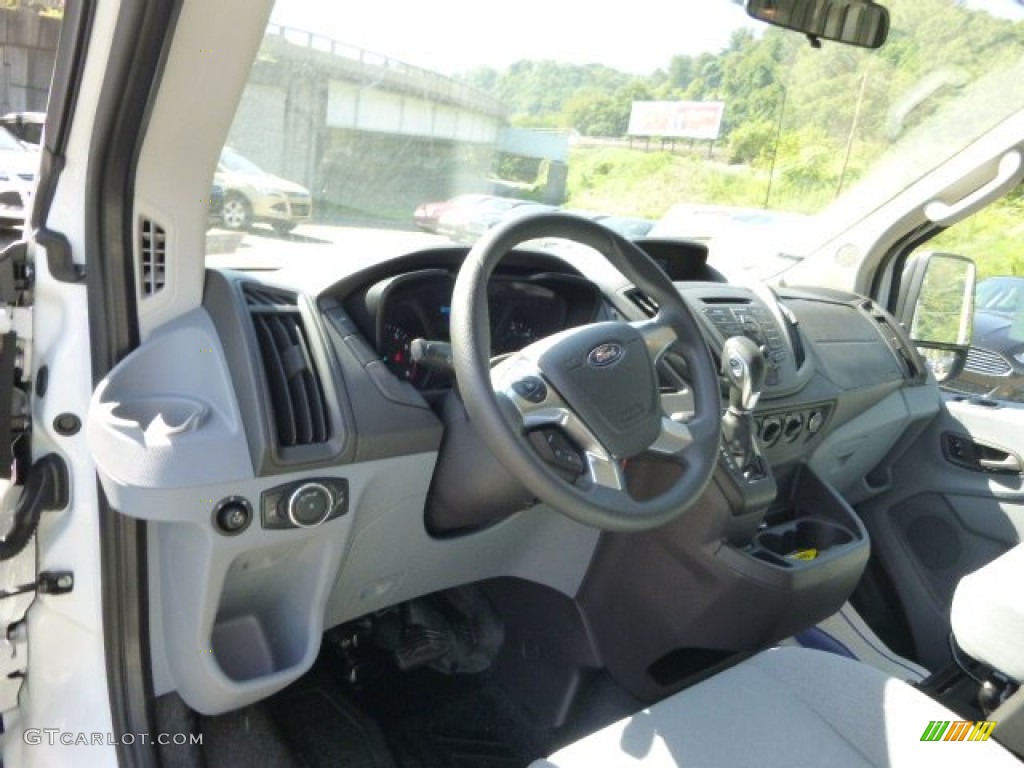 2015 Transit Van 350 MR Long - Oxford White / Pewter photo #14