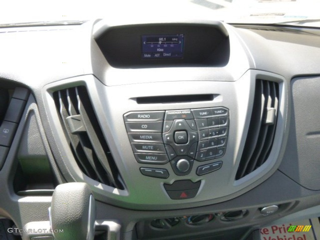 2015 Transit Van 350 MR Long - Oxford White / Pewter photo #17