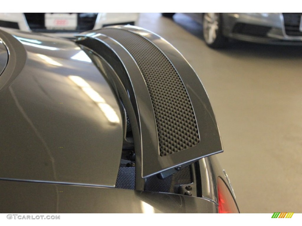 2015 R8 V8 - Daytona Grey Pearl / Black photo #9