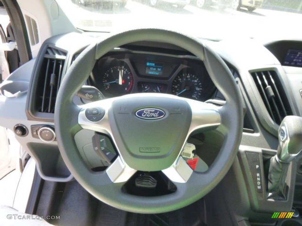 2015 Transit Van 350 MR Long - Oxford White / Pewter photo #19