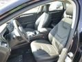 Charcoal Black 2015 Ford Fusion Titanium AWD Interior Color