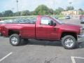 Victory Red - Silverado 2500HD WT Regular Cab 4x4 Photo No. 3