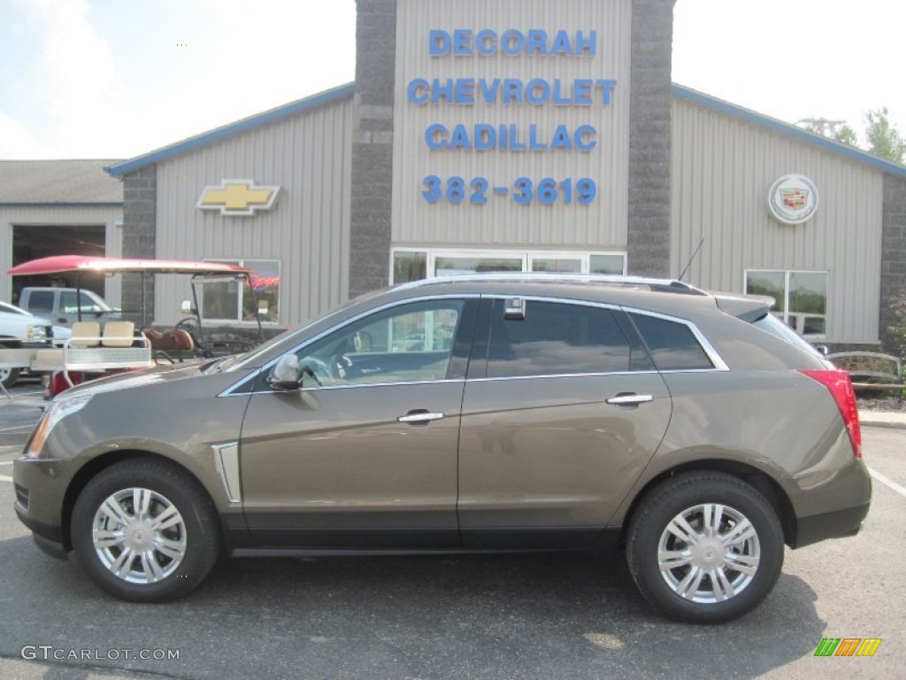 2015 SRX Luxury AWD - Terra Mocha Metallic / Shale/Brownstone photo #1