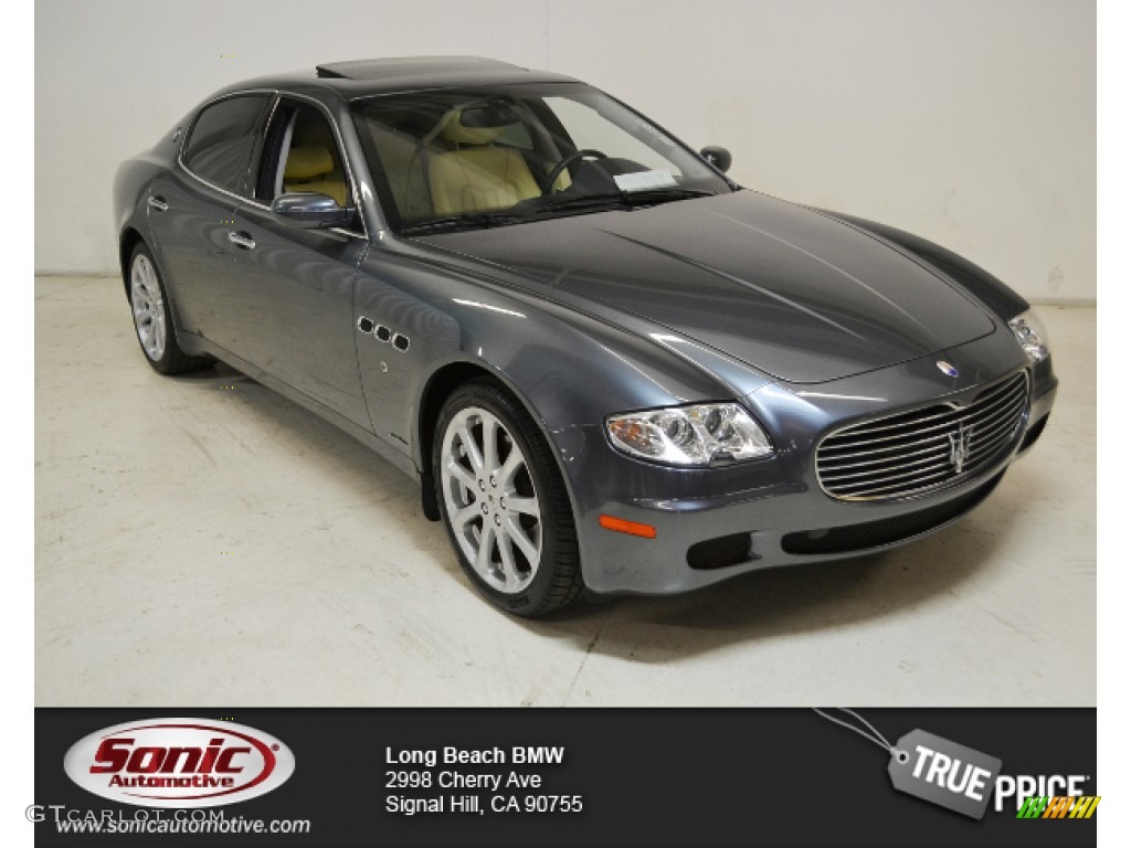 2005 Quattroporte  - Grigio Alfieri / Beige photo #1