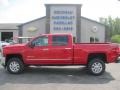 2015 Victory Red Chevrolet Silverado 2500HD LTZ Crew Cab 4x4  photo #1