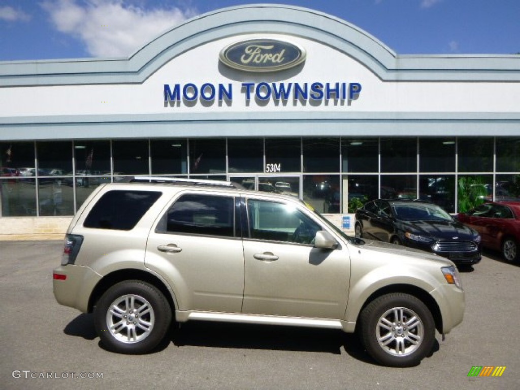2011 Mariner Premier V6 AWD - Gold Leaf Metallic / Black photo #1