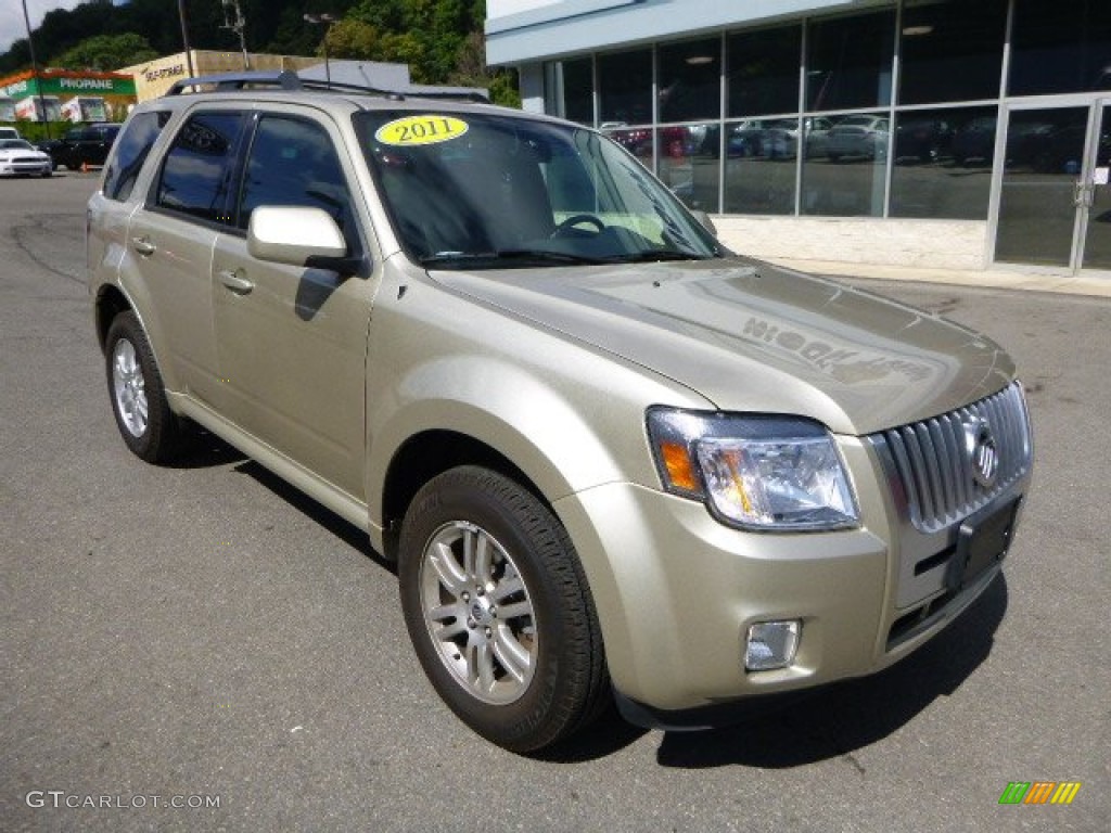 Gold Leaf Metallic 2011 Mercury Mariner Premier V6 AWD Exterior Photo #96816467