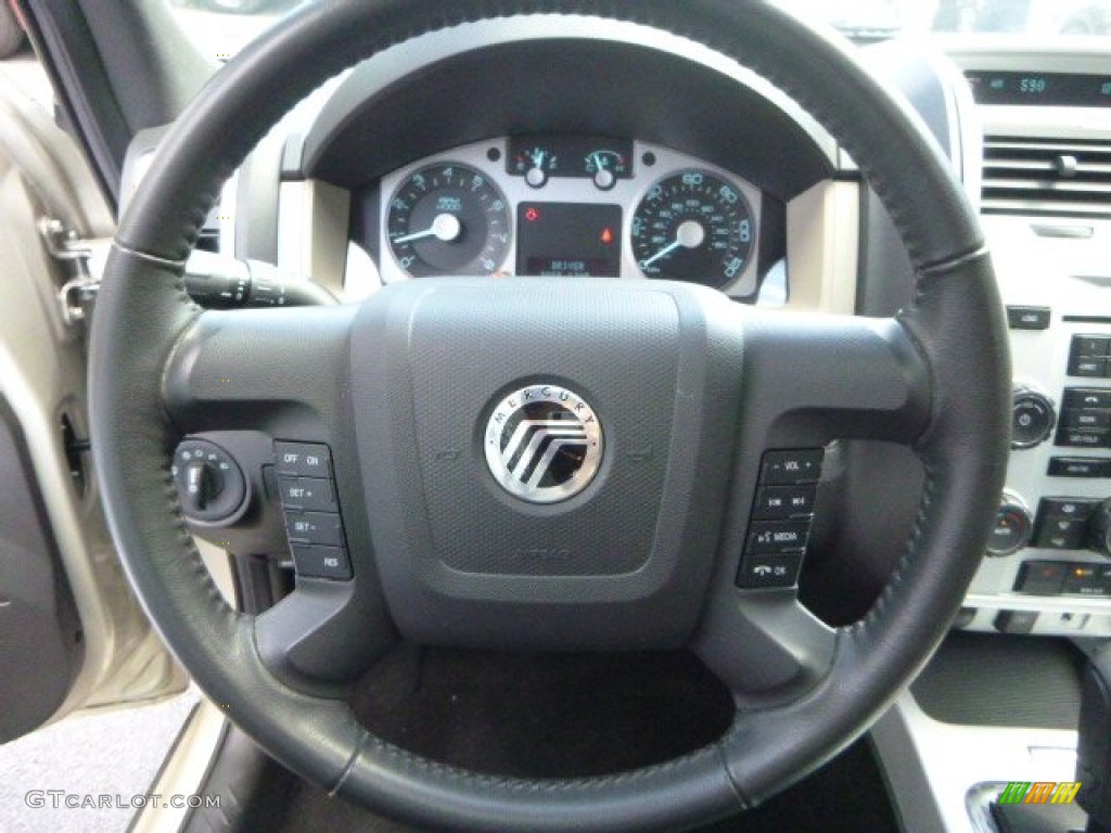 2011 Mariner Premier V6 AWD - Gold Leaf Metallic / Black photo #21