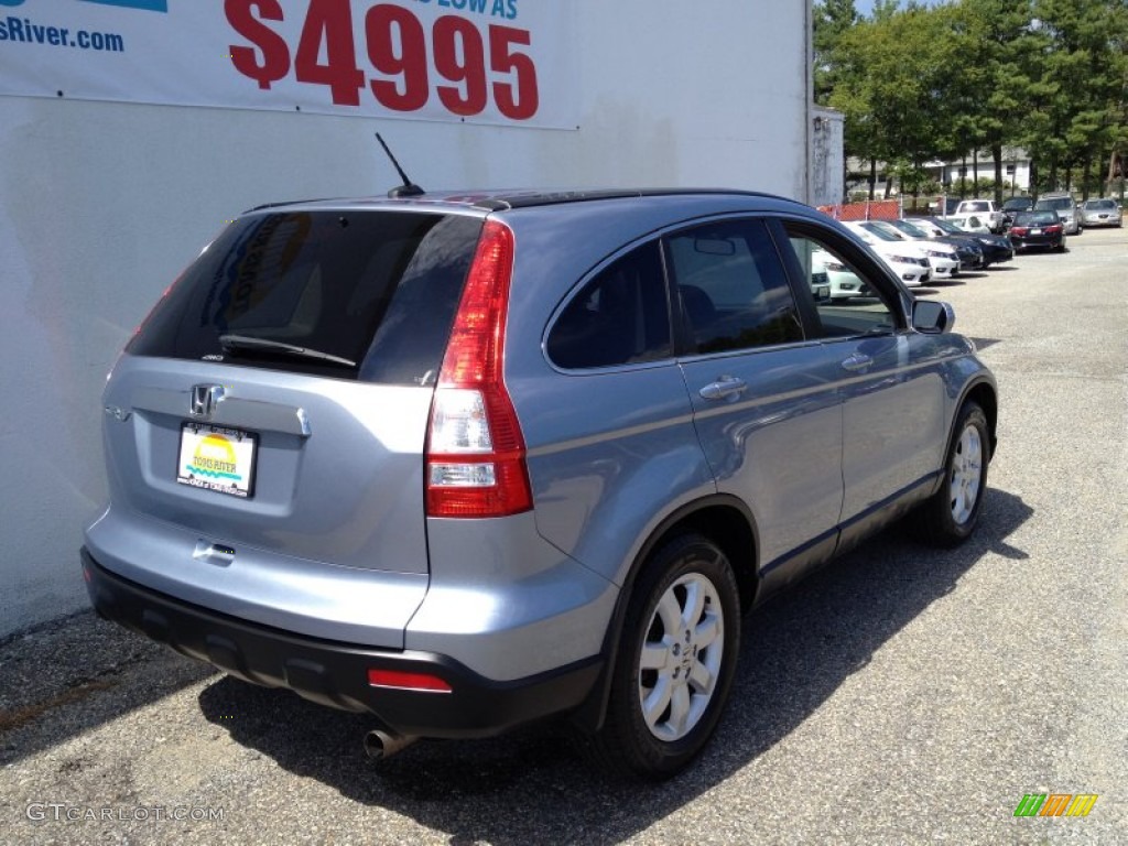 2009 CR-V EX-L 4WD - Glacier Blue Metallic / Gray photo #21