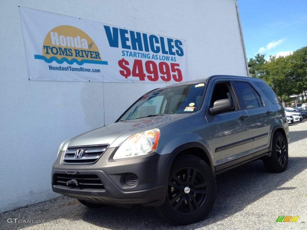 2005 CR-V LX - Silver Moss Metallic / Black photo #1