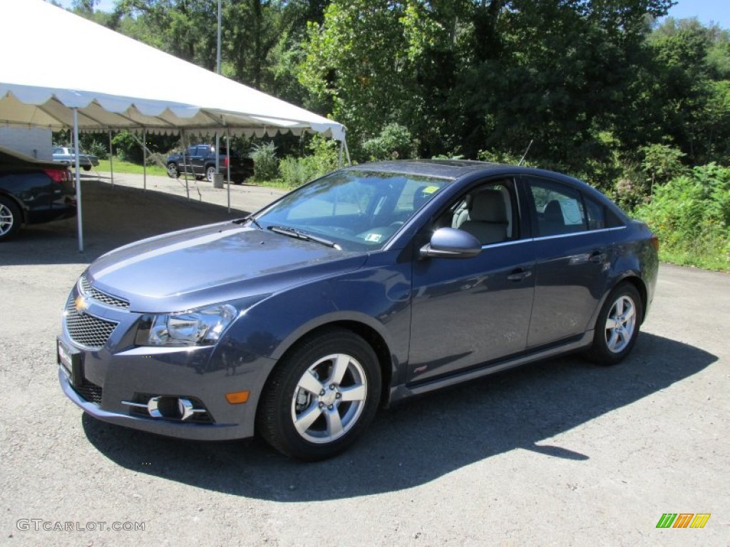 2014 Cruze LT - Atlantis Blue Metallic / Medium Titanium photo #1