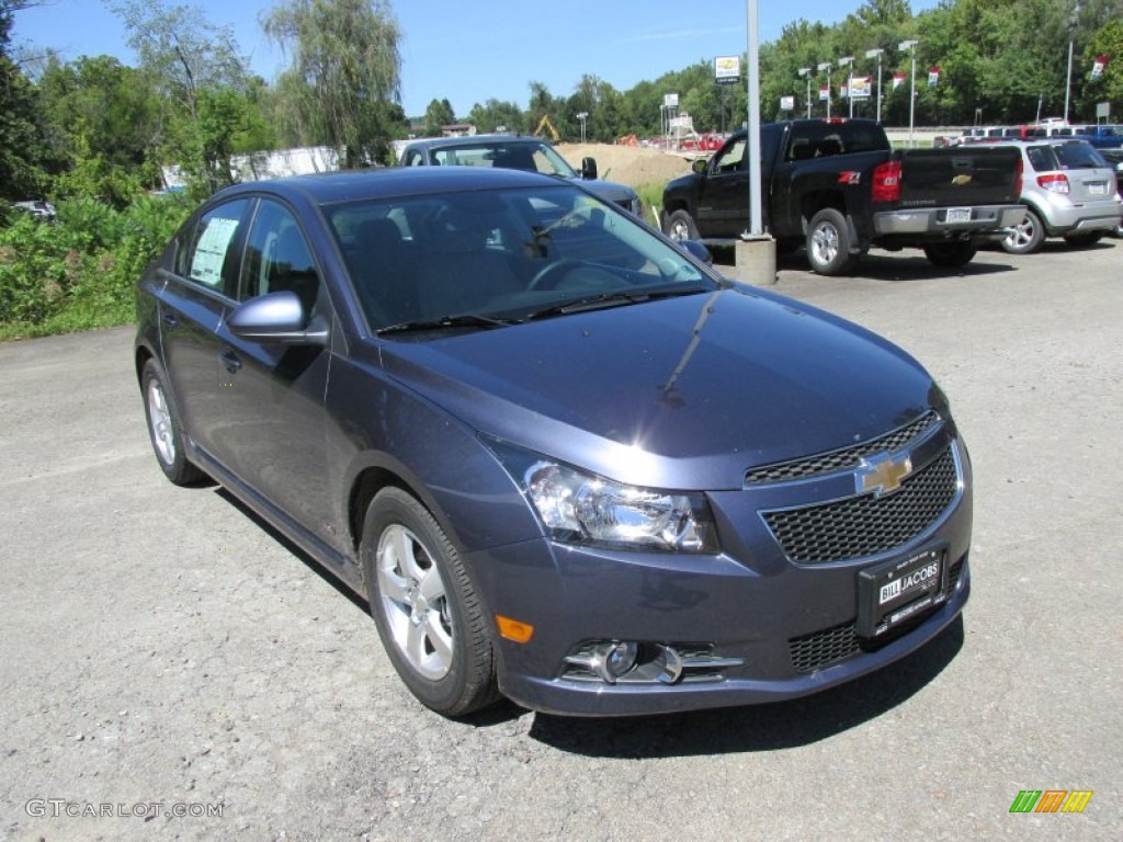 2014 Cruze LT - Atlantis Blue Metallic / Medium Titanium photo #8