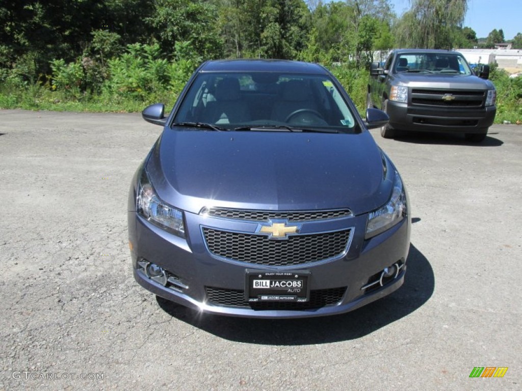 2014 Cruze LT - Atlantis Blue Metallic / Medium Titanium photo #9