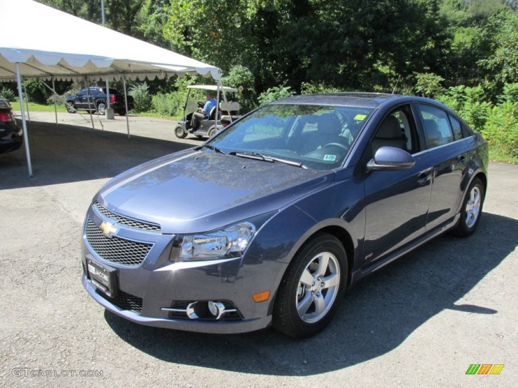 2014 Cruze LT - Atlantis Blue Metallic / Medium Titanium photo #10