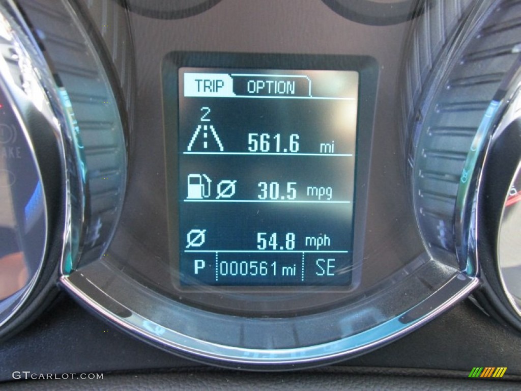 2014 Cruze LT - Atlantis Blue Metallic / Medium Titanium photo #20