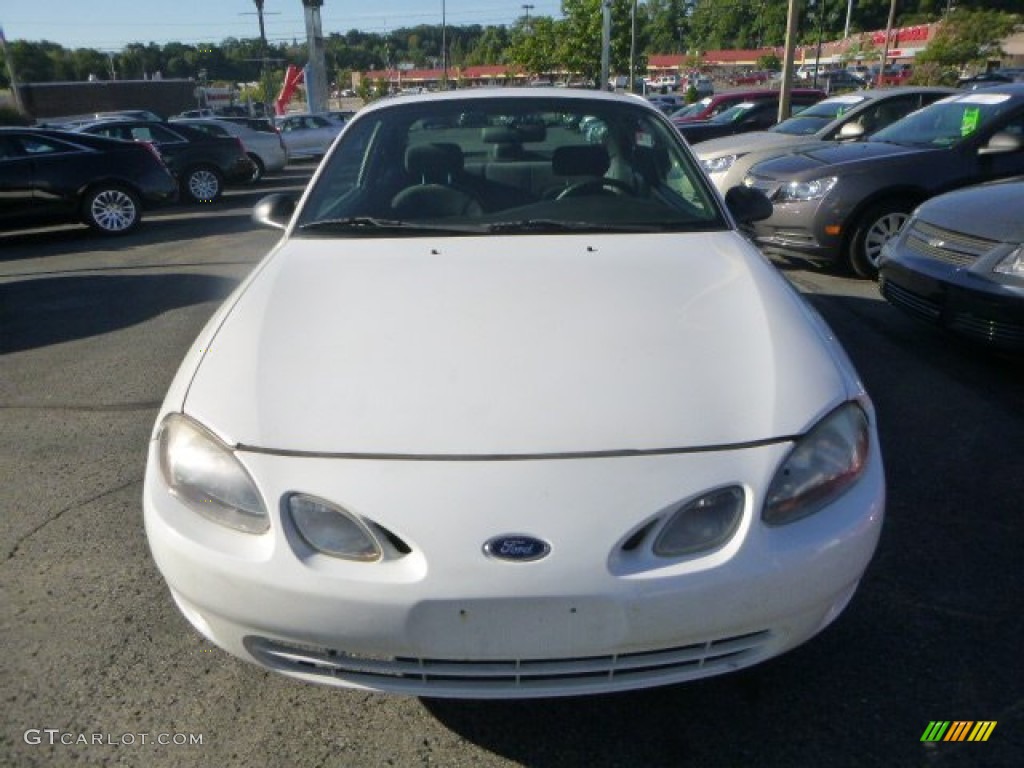 2000 Escort ZX2 Coupe - Oxford White / Dark Charcoal photo #6