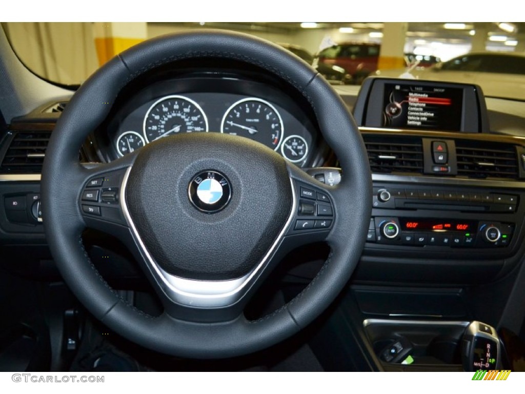 2015 3 Series 328i Sedan - Jet Black / Black photo #9