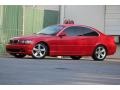 2005 Electric Red BMW 3 Series 325i Coupe  photo #2