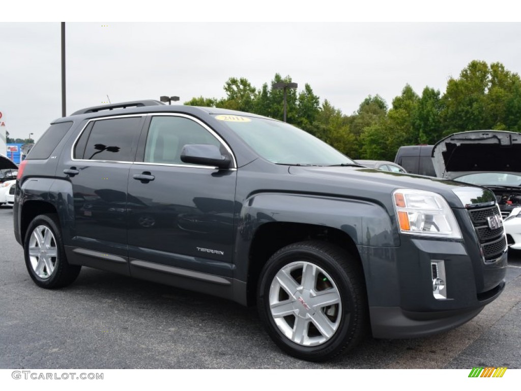 Cyber Gray Metallic 2011 GMC Terrain SLT Exterior Photo #96821122