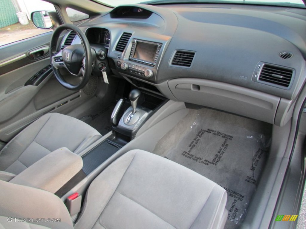 Gray Interior 2007 Honda Civic EX Sedan Photo #96821813