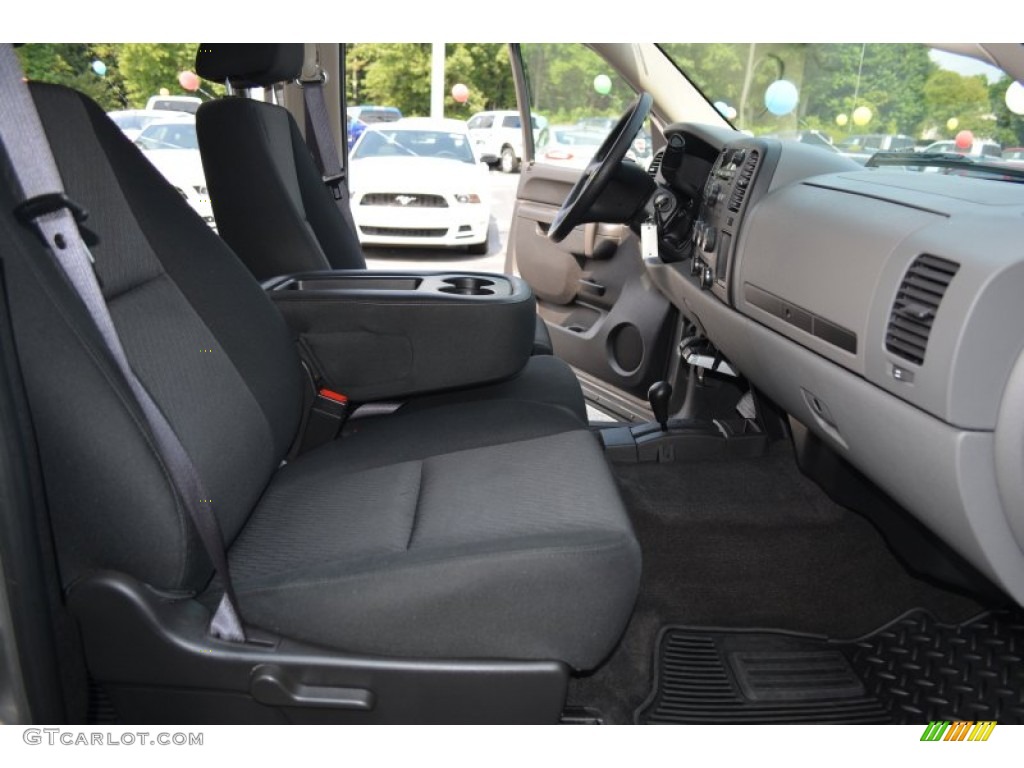 2012 Silverado 1500 LS Crew Cab 4x4 - Mocha Steel Metallic / Dark Titanium photo #14