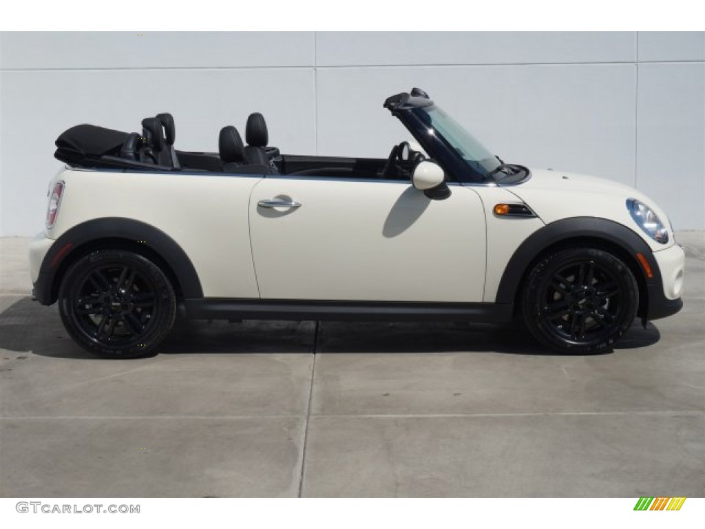 Pepper White 2015 Mini Convertible Cooper Exterior Photo #96823949