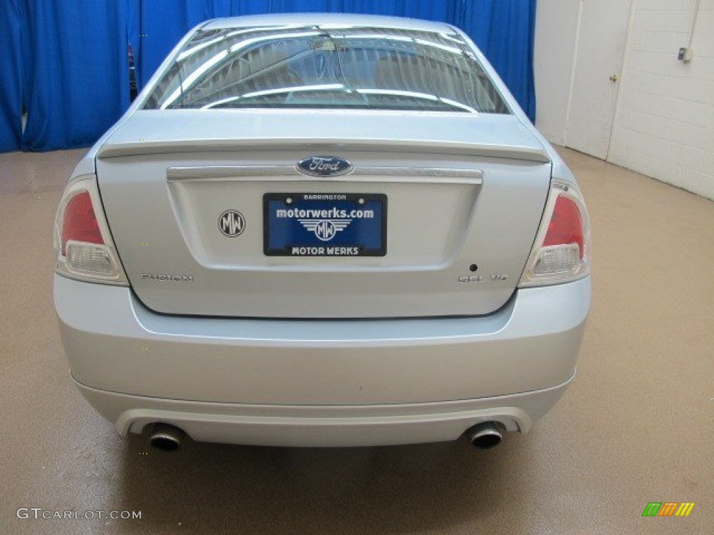 2006 Fusion SEL V6 - Silver Frost Metallic / Charcoal Black photo #7