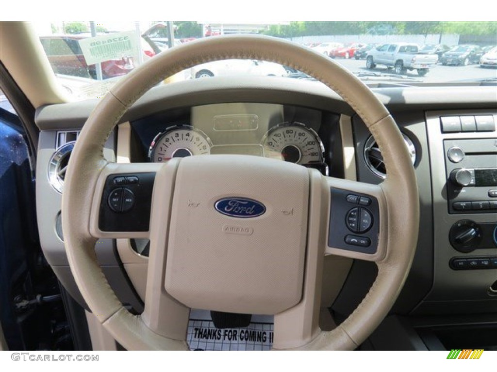 2011 Expedition EL XLT 4x4 - Dark Blue Pearl Metallic / Stone photo #13