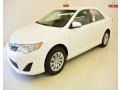 2014 Super White Toyota Camry L  photo #3