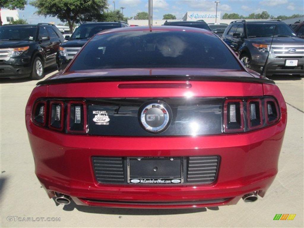 2014 Mustang GT Coupe - Ruby Red / Charcoal Black photo #16