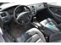 Black 2002 Honda Accord EX V6 Coupe Interior Color