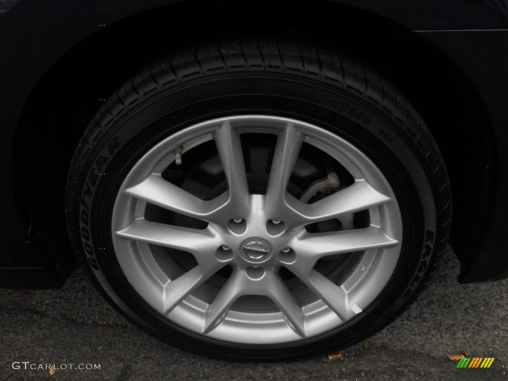 2014 Maxima 3.5 S - Navy Blue / Charcoal photo #3