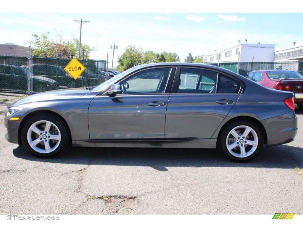 2014 3 Series 328d xDrive Sedan - Mineral Grey Metallic / Black photo #5