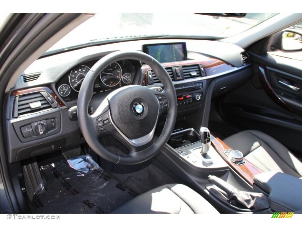 2014 3 Series 328d xDrive Sedan - Mineral Grey Metallic / Black photo #10