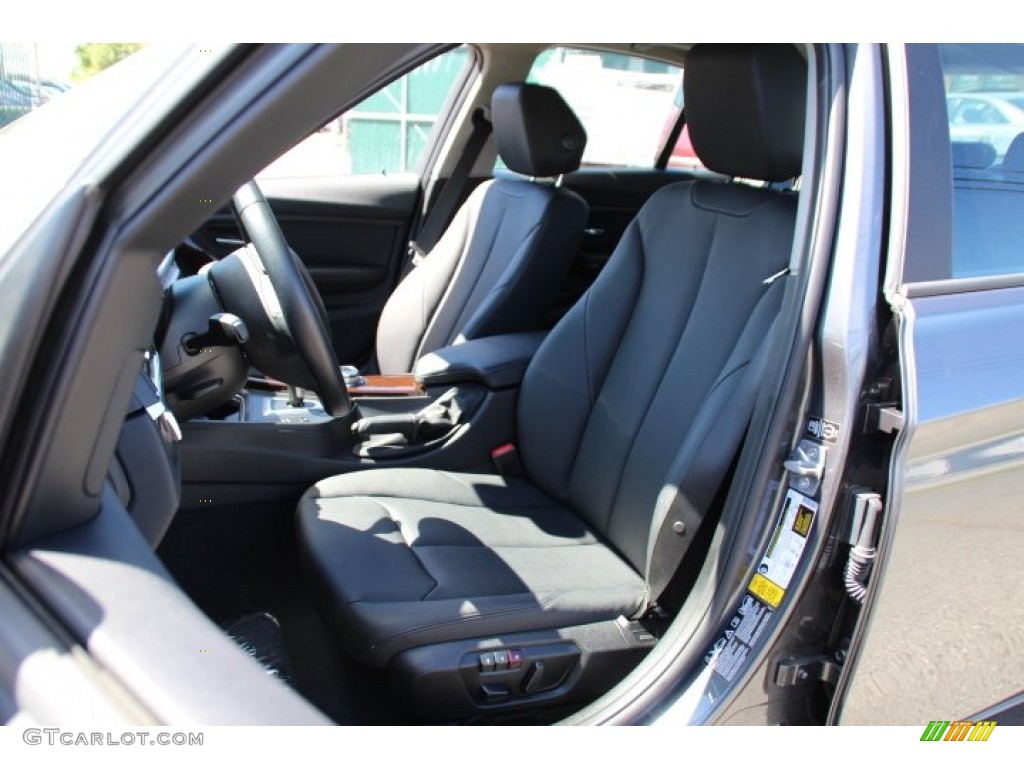 2014 3 Series 328d xDrive Sedan - Mineral Grey Metallic / Black photo #13