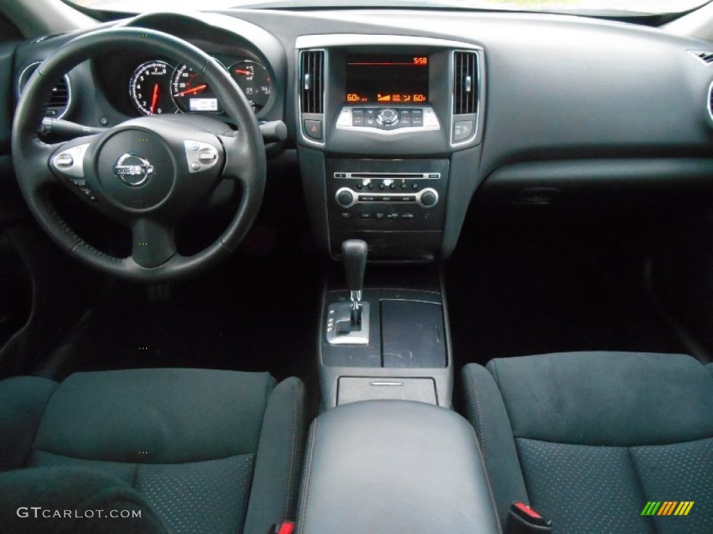 2014 Maxima 3.5 S - Navy Blue / Charcoal photo #16
