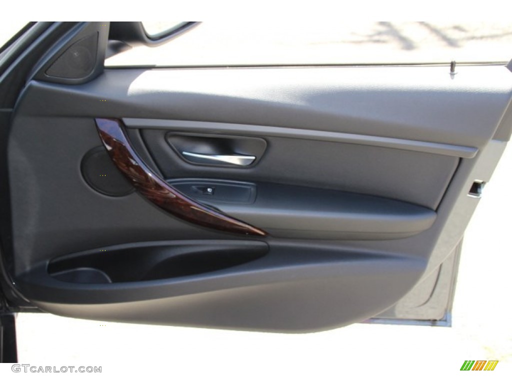2014 3 Series 328d xDrive Sedan - Mineral Grey Metallic / Black photo #25