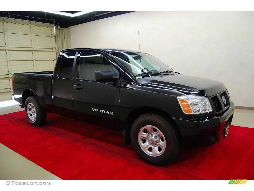 Galaxy Black Nissan Titan