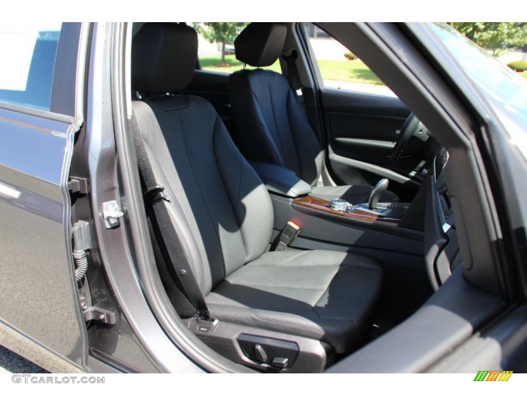2014 3 Series 328d xDrive Sedan - Mineral Grey Metallic / Black photo #28