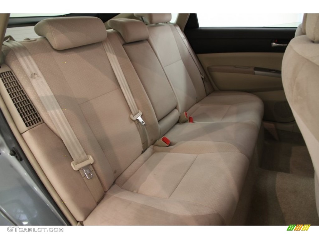 2005 Prius Hybrid - Tideland Gray Green Pearl / Ivory/Brown photo #22