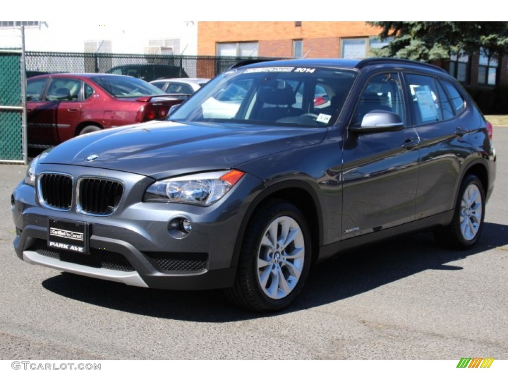 2014 X1 xDrive28i - Mineral Grey Metallic / Black photo #6