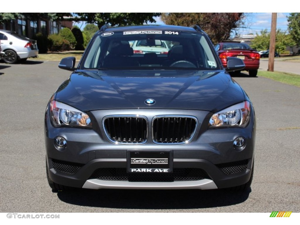 2014 X1 xDrive28i - Mineral Grey Metallic / Black photo #7
