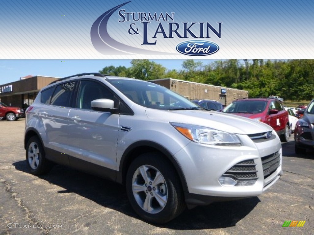 2014 Escape SE 1.6L EcoBoost 4WD - Ingot Silver / Charcoal Black photo #1