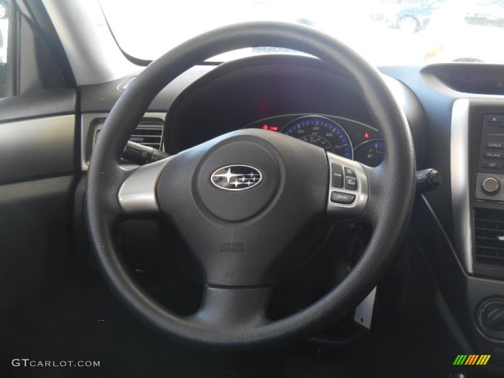 2011 Forester 2.5 X - Spark Silver Metallic / Platinum photo #12