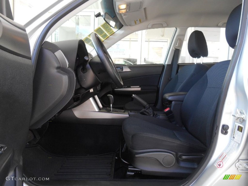 2011 Forester 2.5 X - Spark Silver Metallic / Platinum photo #15